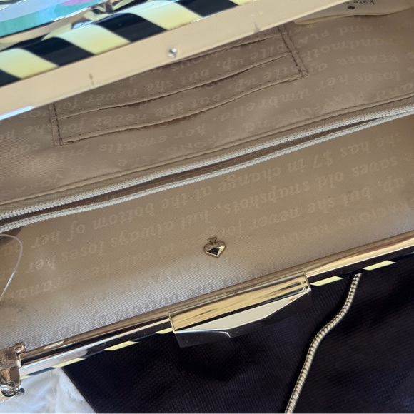 Kate Spade Striped Ice Cream Clutch - Picture 6 of 7